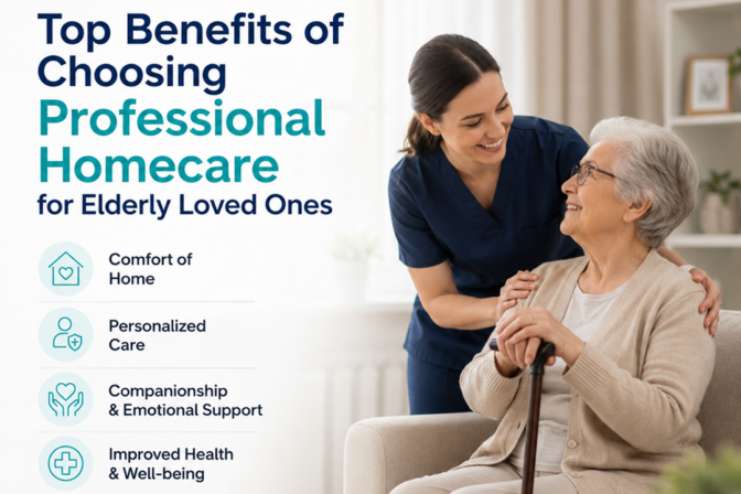 Top Benefits of Choosing Professional Homecare for Elderly Loved Ones