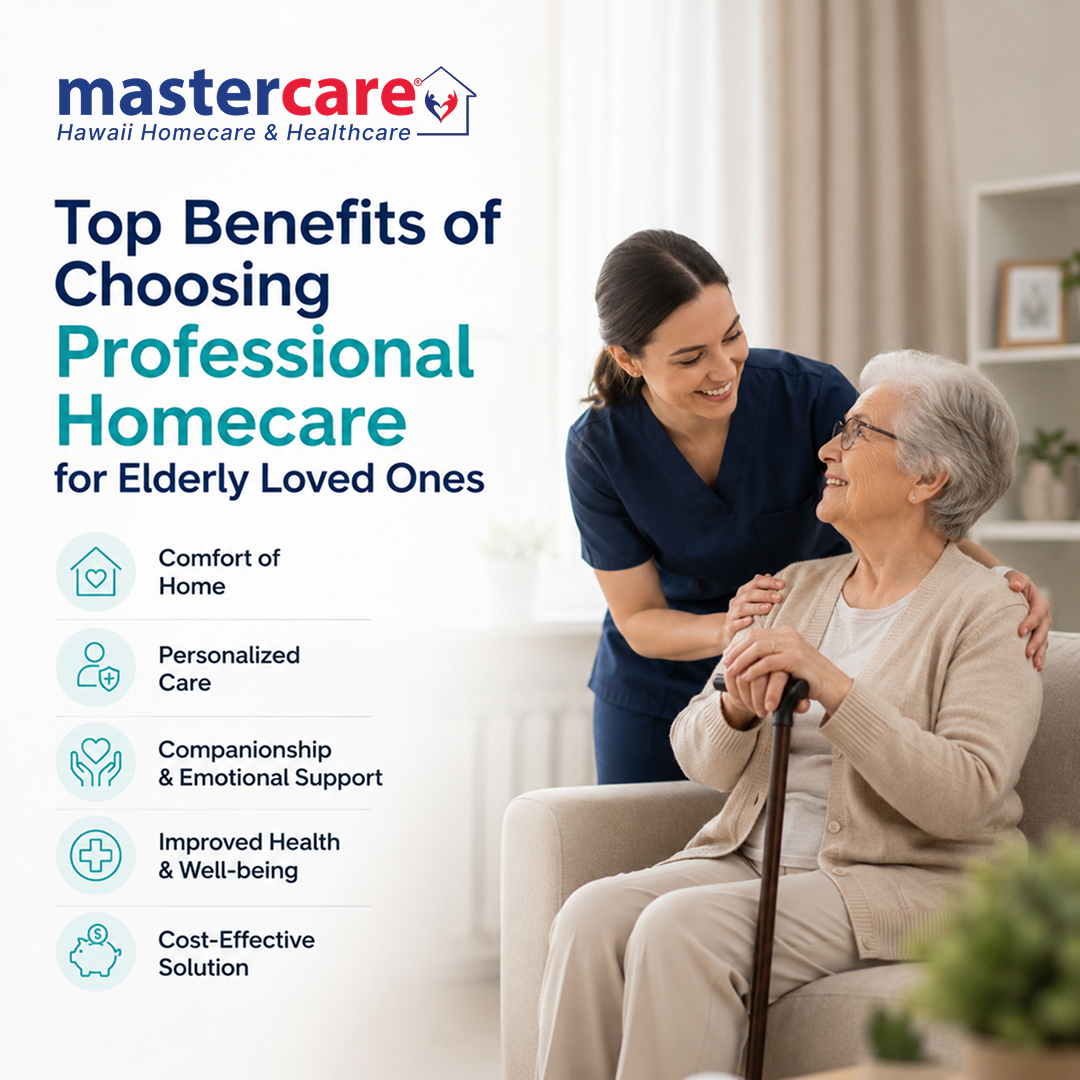 Top Benefits of Choosing Professional Homecare for Elderly Loved Ones